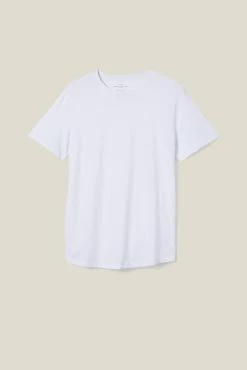 Cotton On Men Organic Longline T-Shirt -boohooMAN store 3611222 02 4 scaled