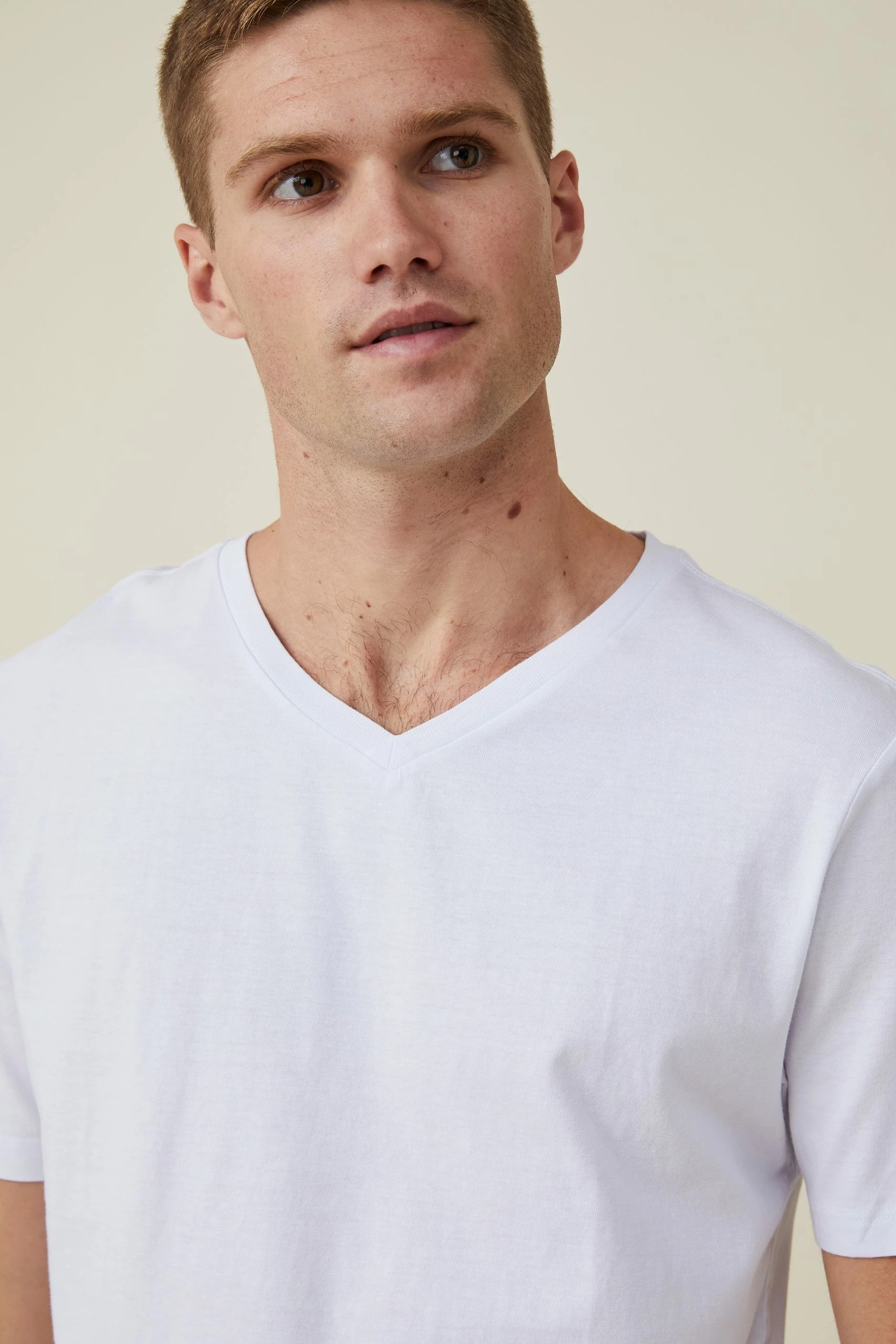 Cotton On Men Organic V-Neck T-Shirt 2 Cotton On Men Organic V-Neck T-Shirt - Image 2