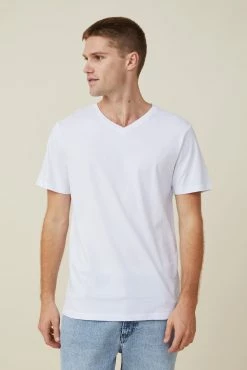 Cotton On Men Organic V-Neck T-Shirt