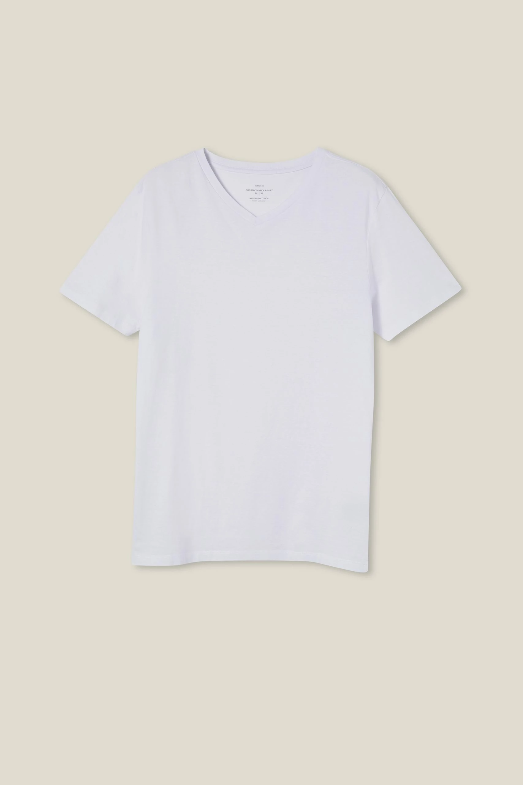 Cotton On Men Organic V-Neck T-Shirt 4 Cotton On Men Organic V-Neck T-Shirt - Image 4