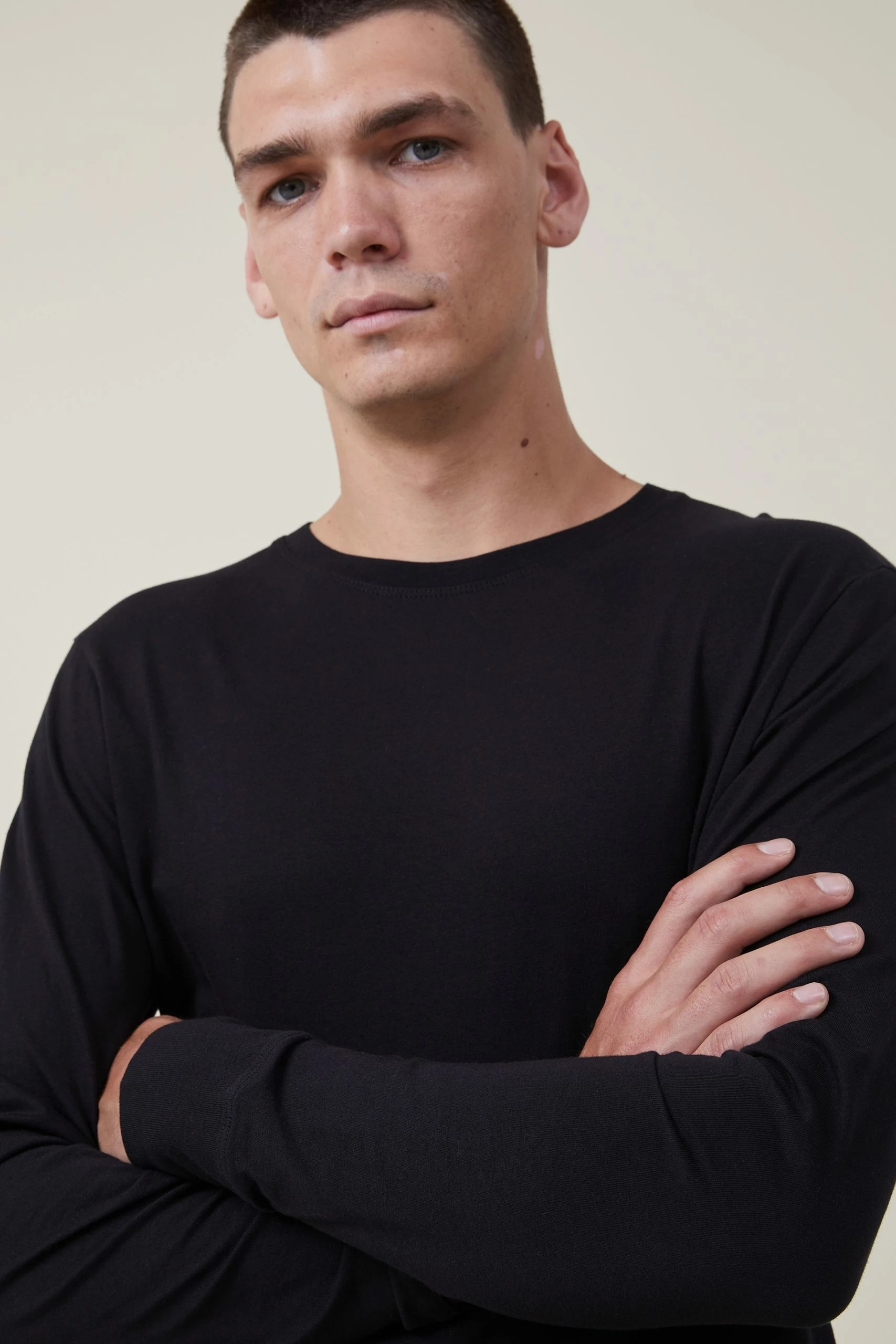 Cotton On Men Organic Long Sleeve T-Shirt 2 Cotton On Men Organic Long Sleeve T-Shirt - Image 2