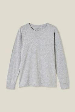 Cotton On Men Organic Long Sleeve T-Shirt -boohooMAN store 3611265 04 5 scaled