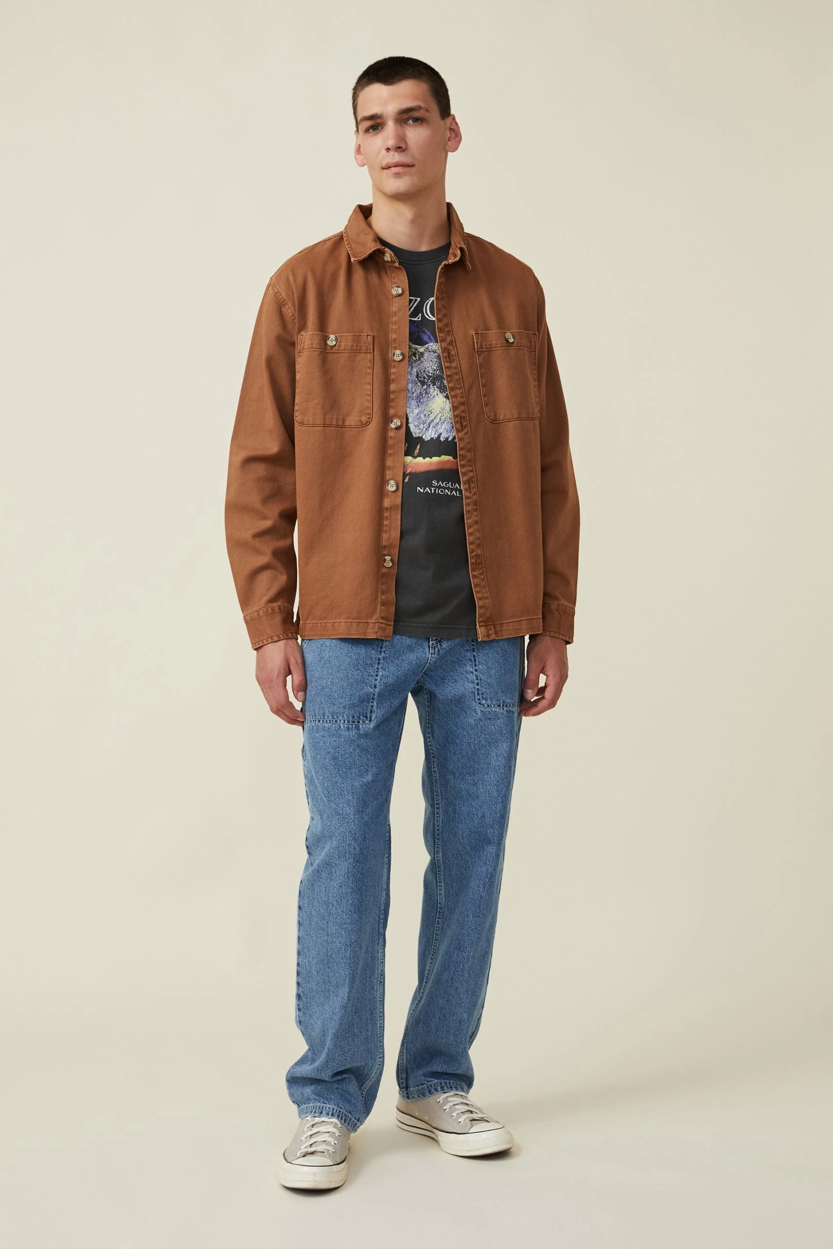 Cotton On Men Premium Loose Fit Art T-Shirt 2 Cotton On Men Premium Loose Fit Art T-Shirt - Image 2