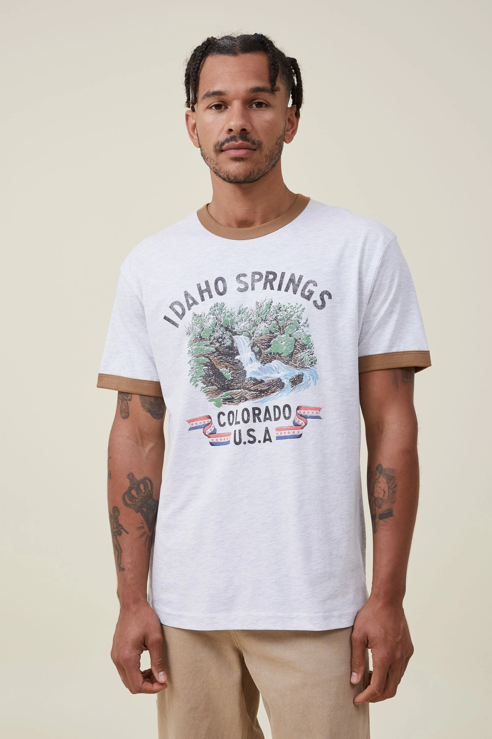 Cotton On Men Premium Loose Fit Souvenir T-Shirt 1 Cotton On Men Premium Loose Fit Souvenir T-Shirt