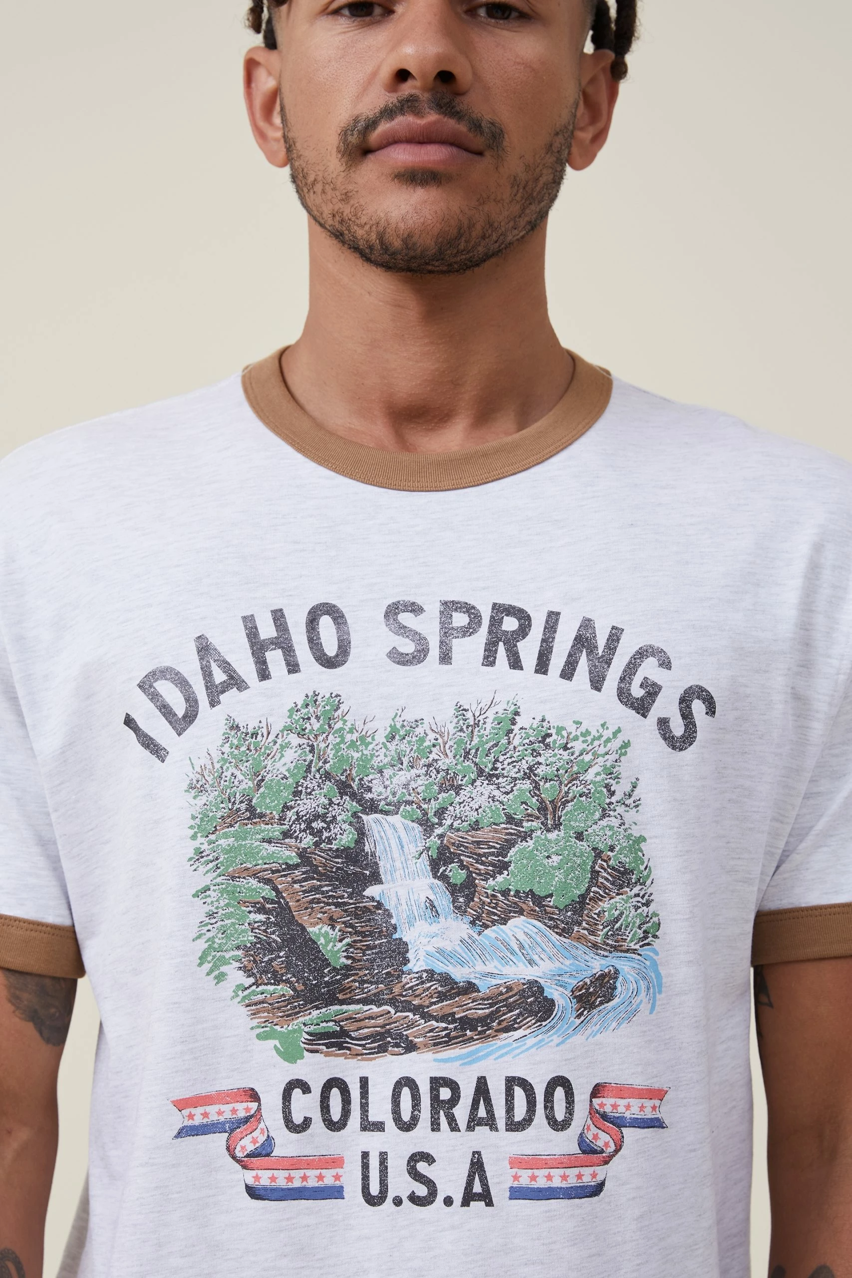 Cotton On Men Premium Loose Fit Souvenir T-Shirt 4 Cotton On Men Premium Loose Fit Souvenir T-Shirt - Image 4