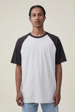 Cotton On Men Loose Fit Raglan T-Shirt