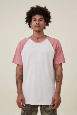 Cotton On Men Loose Fit Raglan T-Shirt