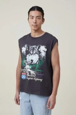 Cotton On Men Oversized Graphic Muscle