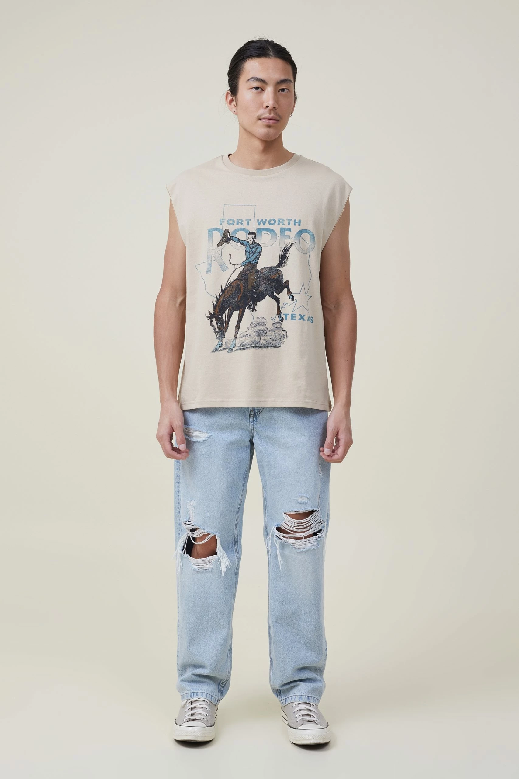 Cotton On Men Oversized Graphic Muscle 2 Cotton On Men Oversized Graphic Muscle - Image 2