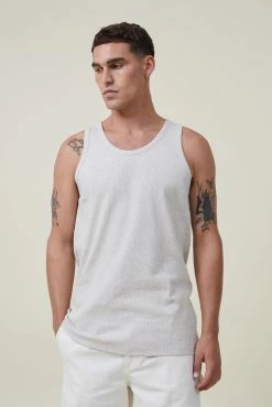 Cotton On Men Loose Fit Rib Tank