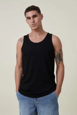 Cotton On Men Loose Fit Rib Tank