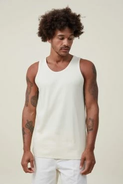 Cotton On Men Loose Fit Rib Tank