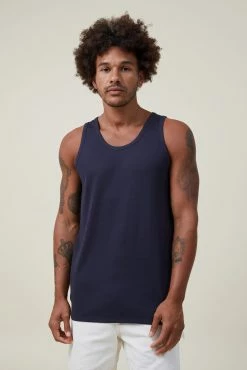 Cotton On Men Loose Fit Rib Tank