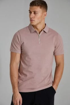 Slim Fit Short Sleeve Pique Polo