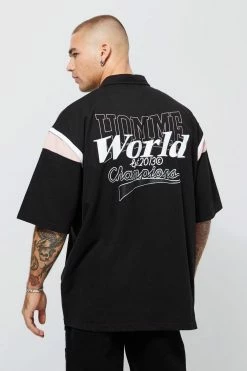 Heavyweight Oversized Ofcl Graphic Polo