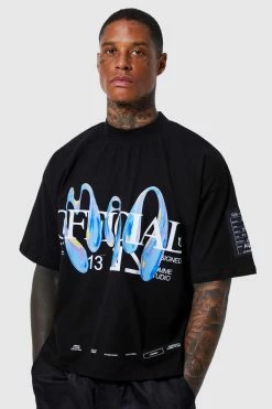 Oversized Boxy Heavy Weight Graphic T-shirt