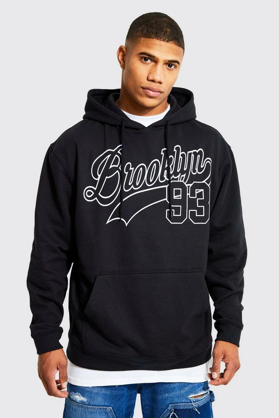 Oversized Brooklyn Varsity Hoodie 1 Oversized Brooklyn Varsity Hoodie