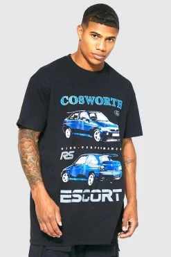Oversized Ford Cosworth License T-shirt