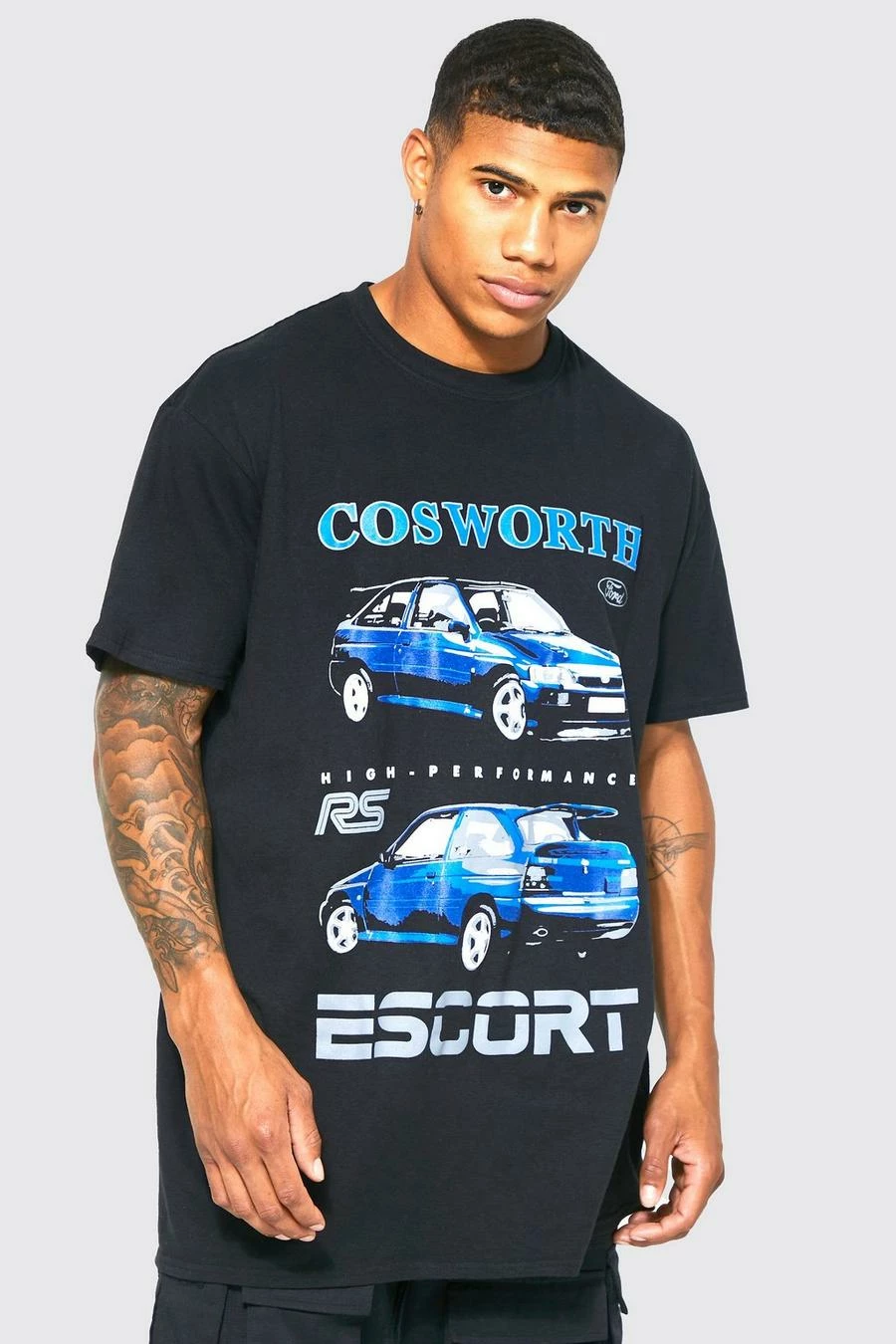 Oversized Ford Cosworth License T-shirt 1 Oversized Ford Cosworth License T-shirt