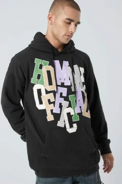 Oversized Homme Official Print Hoodie