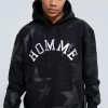 Oversized Homme Star Hoodie