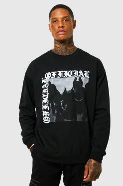 Oversized Official Dog Graphic Sweatshirt