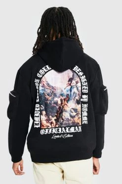 Oversized Renaissance Cargo Hoodie