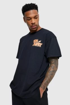 Oversized Tom & Jerry License T-shirt