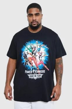 Plus Power Rangers License T-shirt