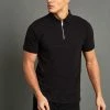 Slim Fit Short Sleeve Pique Polo