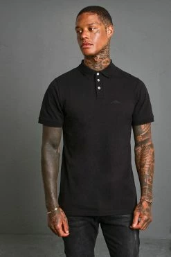 Slim Man Signature Short Sleeve Pique Polo