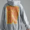 Oversized Ofcl Washed Hoodie