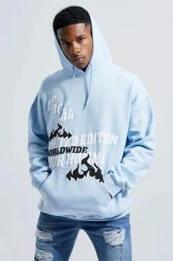 Oversized Official Limited Edition Puff Print Hoodie