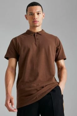 Tall Slim Fit Short Sleeve Pique Polo