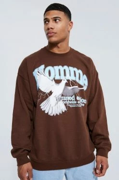 Oversized Graphic Sweatshirt