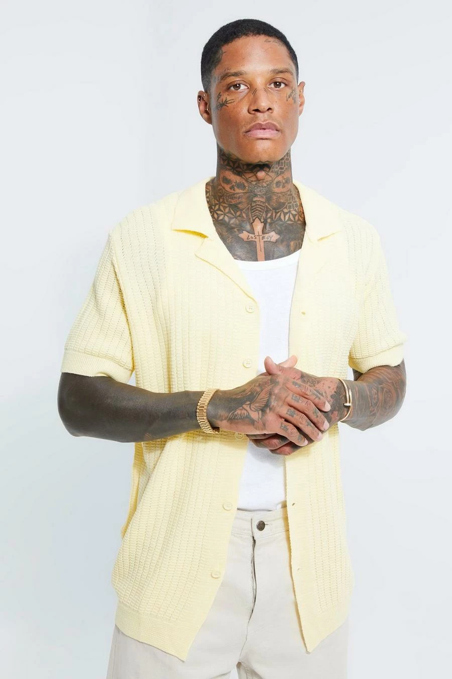 Pleated Knitted Asymmetric Shirt 1 Pleated Knitted Asymmetric Shirt