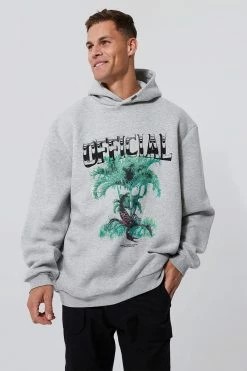 Tall Oversized Official Graphic Hoodie