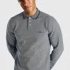 Man Slim Fit Long Sleeved Pique Polo Top