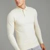 Muscle Fit Long Sleeve Polo
