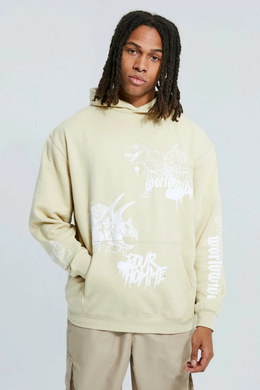 Oversized Multi Graphic Hoodie 1 Oversized Multi Graphic Hoodie