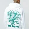 Oversized Hot Dog Graphic Hoodie