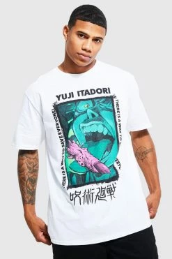 Oversized Jujitsu Kaisen License T-shirt